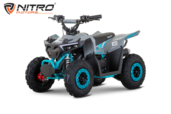 NITRO MOTORS 49cc Kinder Quad HULKI E-Start Sport 6”
